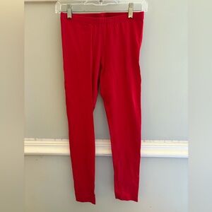 Vibrant Red Leggings